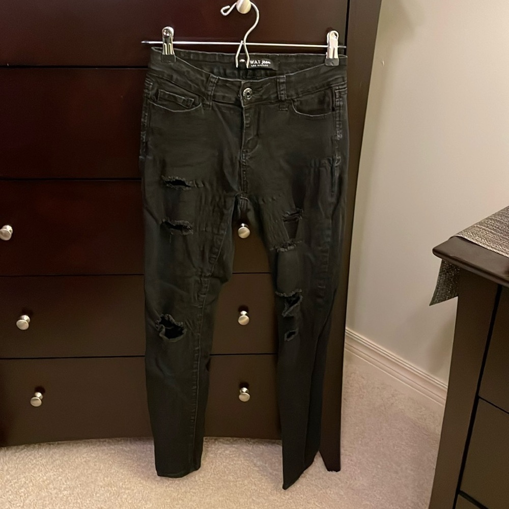 black jeans